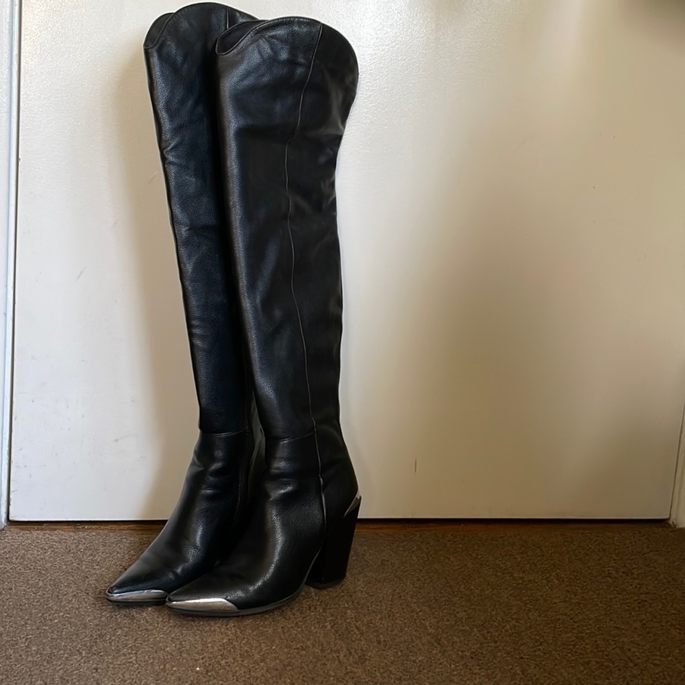 Public Desire knee boots